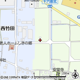 奈良県磯城郡田原本町十六面119周辺の地図