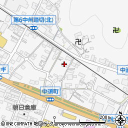 広島県府中市中須町148周辺の地図