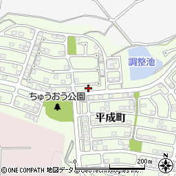 三重県松阪市平成町55-3周辺の地図