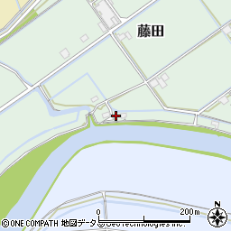 岡山県岡山市南区藤田46周辺の地図