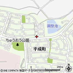 三重県松阪市平成町55-6周辺の地図