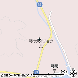 長崎県対馬市上対馬町琴672周辺の地図