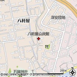 広島県福山市加茂町八軒屋160周辺の地図