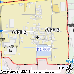 大阪府堺市東区八下町3丁88周辺の地図