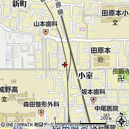 奈良県磯城郡田原本町400周辺の地図