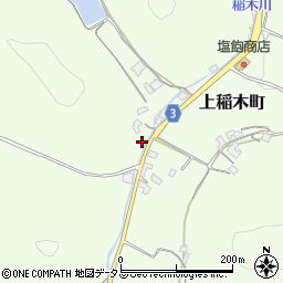 岡山県井原市上稲木町711周辺の地図