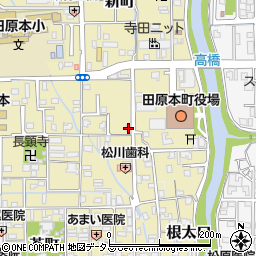 奈良県磯城郡田原本町727-1周辺の地図