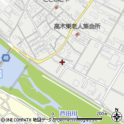 広島県府中市高木町1177周辺の地図