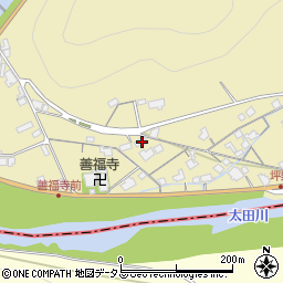 広島県山県郡安芸太田町坪野579周辺の地図