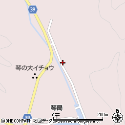 長崎県対馬市上対馬町琴93-10周辺の地図