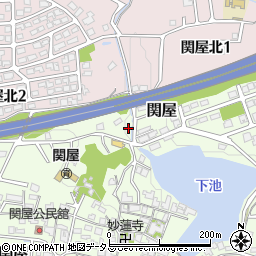 奈良県香芝市関屋250周辺の地図