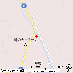 長崎県対馬市上対馬町琴768-2周辺の地図