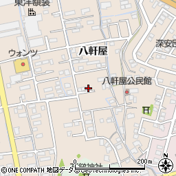 広島県福山市加茂町八軒屋105周辺の地図