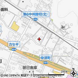 広島県府中市中須町406周辺の地図