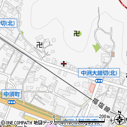広島県府中市中須町244周辺の地図