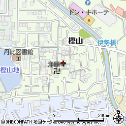 大阪府羽曳野市樫山243周辺の地図