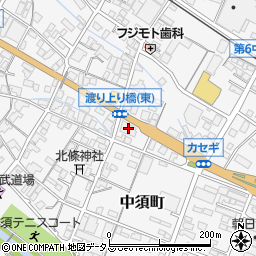 広島県府中市中須町731周辺の地図