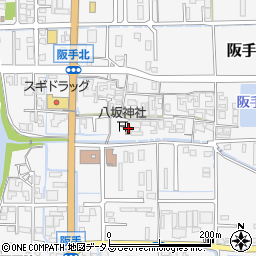 阪手北公民館周辺の地図