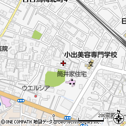 大阪府堺市北区中百舌鳥町4丁475-1周辺の地図
