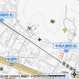 広島県府中市中須町245周辺の地図