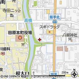 奈良県磯城郡田原本町阪手323周辺の地図