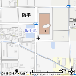 奈良県磯城郡田原本町阪手251-1周辺の地図