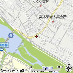 広島県府中市高木町1176周辺の地図
