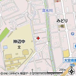 広島県福山市神辺町湯野1326-5周辺の地図