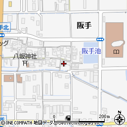 奈良県磯城郡田原本町阪手271周辺の地図