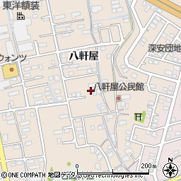 広島県福山市加茂町八軒屋106周辺の地図