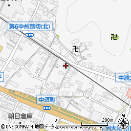 広島県府中市中須町152周辺の地図