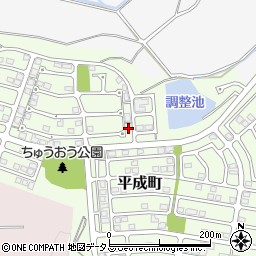 三重県松阪市平成町55-7周辺の地図
