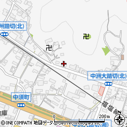 広島県府中市中須町246周辺の地図