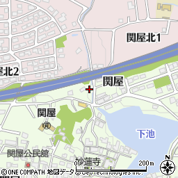 奈良県香芝市関屋250-2周辺の地図