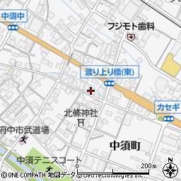 広島県府中市中須町843周辺の地図