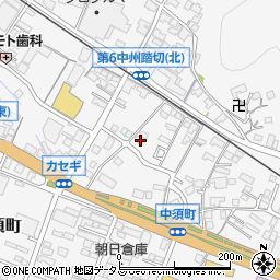 広島県府中市中須町404周辺の地図