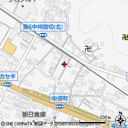 広島県府中市中須町295周辺の地図