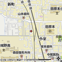 奈良県磯城郡田原本町402周辺の地図