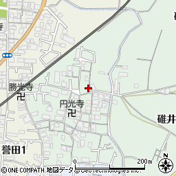 碓井八坂神社周辺の地図