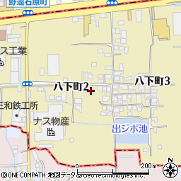 大阪府堺市東区八下町2丁90周辺の地図