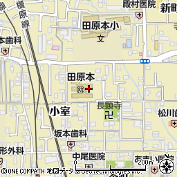 奈良県磯城郡田原本町387周辺の地図