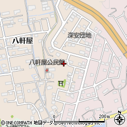 広島県福山市加茂町八軒屋155周辺の地図