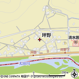 広島県山県郡安芸太田町坪野741周辺の地図