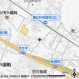広島県府中市中須町403周辺の地図