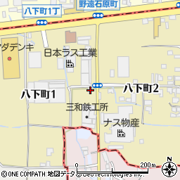 大阪府堺市東区八下町1丁151周辺の地図