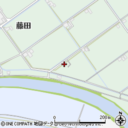 岡山県岡山市南区藤田59周辺の地図