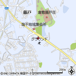 岡山県倉敷市藤戸町藤戸1352周辺の地図