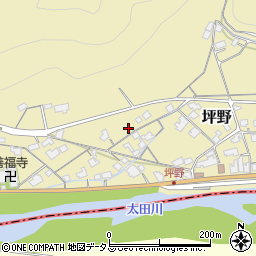 広島県山県郡安芸太田町坪野694周辺の地図