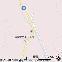 長崎県対馬市上対馬町琴659周辺の地図