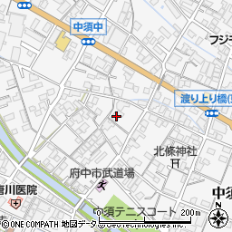 広島県府中市中須町983周辺の地図